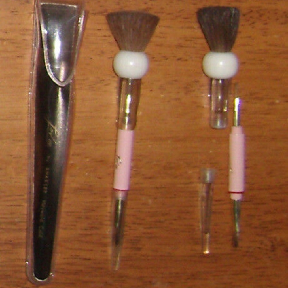 Vintage Shaklee Lov ue 3in1 makeup/cosmetic Brush